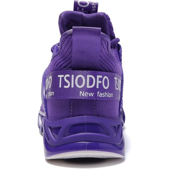 Women's Casual Sport Running Walking Tennis Athletic Sneakers Shoes All Purple - Picture 6 of 6